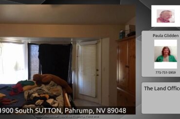 1900 South SUTTON, Pahrump, NV 89048