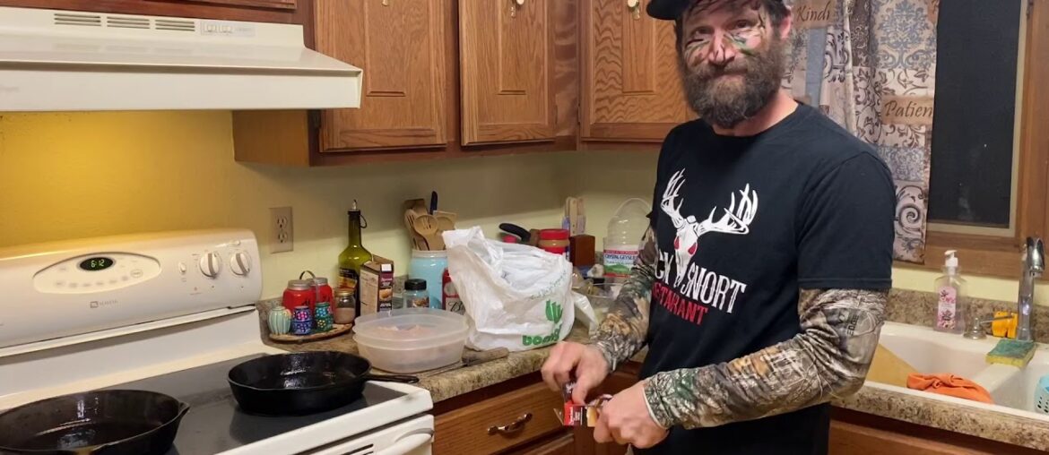 Cooking Fresh walleye and homemade French fries Cooking Fresh walleye and homemade French fries