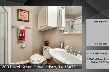 1200 Hazel Green Drive, Frisco, TX 75033