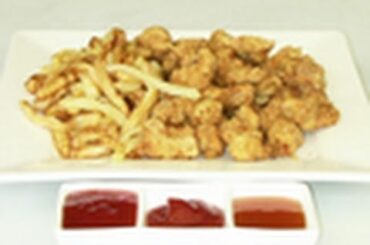 Chicken Bites And French Fries Recipe