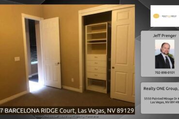4777 BARCELONA RIDGE Court, Las Vegas, NV 89129