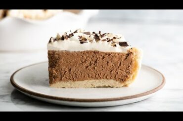 Homemade French Silk Pie (From Scratch)