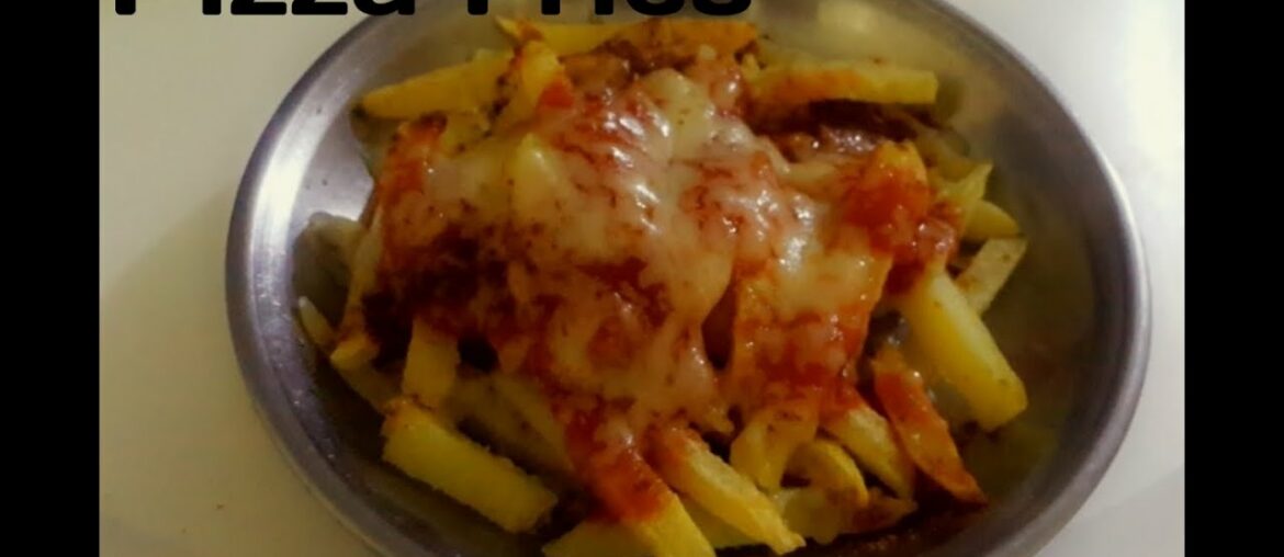 Restaurant Style Pizza Fries-Special Pizza French Fries recipe | The Kitchen