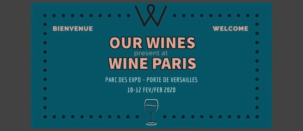 Our wines at Wine Paris 2020