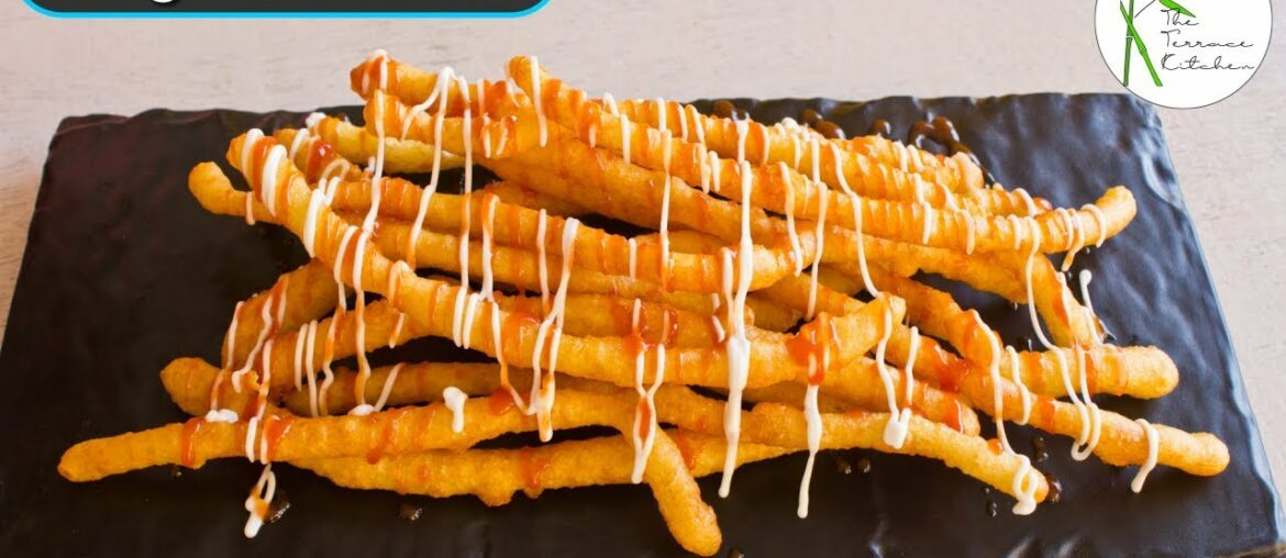 20 cm Long French Fries Recipe | Best & Easy Recipe of Japanese Style Fries ~ The Terrace Kitchen