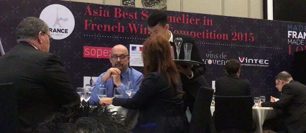 2015 Asia's Best Sommelier in French Wine Competition- Ricco Luo