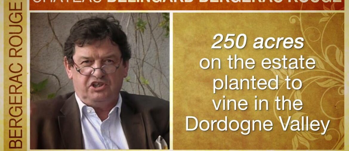 French Red Wine Chateau Belingard Bergerac Rouge