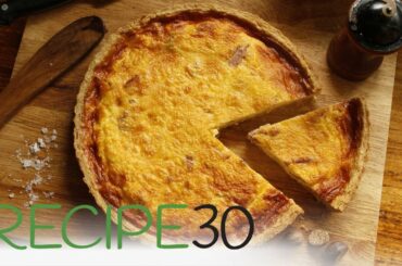 The best authentic quiche recipe QUICHE LORRAINE