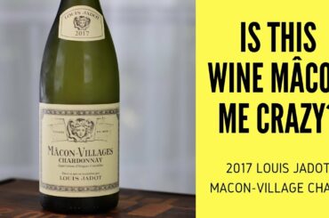 2017 Louis Jadot Mâcon-Village Unoaked Chardonnay Wine Review