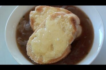 FRENCH ONION SOUP - VIDEO RECIPE