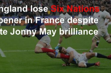 England suffer World Cup hangover in France