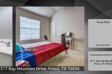 5517 Bay Meadows Drive, Frisco, TX 75034