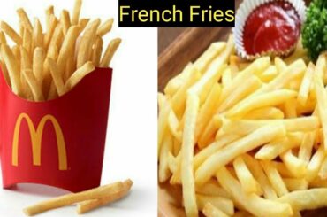 How to make French Fries in kannada/French Fries mcdonalds recipe Rajani Aduge