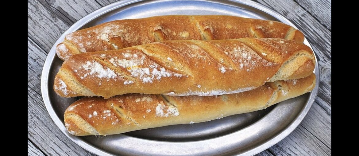 FRENCH BAGUETTE RECIPE - Sasha's kitchen