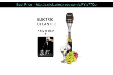 ✨ Hot Sale 6 Seconds Wine Decanter Plastic Kitchen Use Electric Decanter Telescopic Outlet Rod
