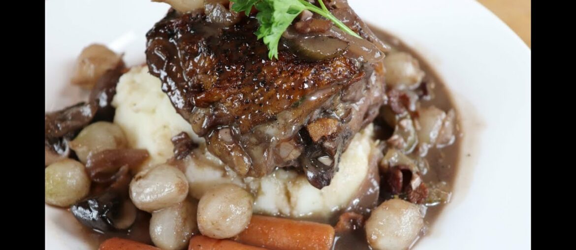 Skillet Coq Au Vin! Red wine! Chicken! Pearl Onions! Thyme! Carrot! Mushroom! Onion! Garlic! Skillet Coq Au Vin! Red wine! Chicken! Pearl Onions! Thyme! Carrot! Mushroom! Onion! Garlic!