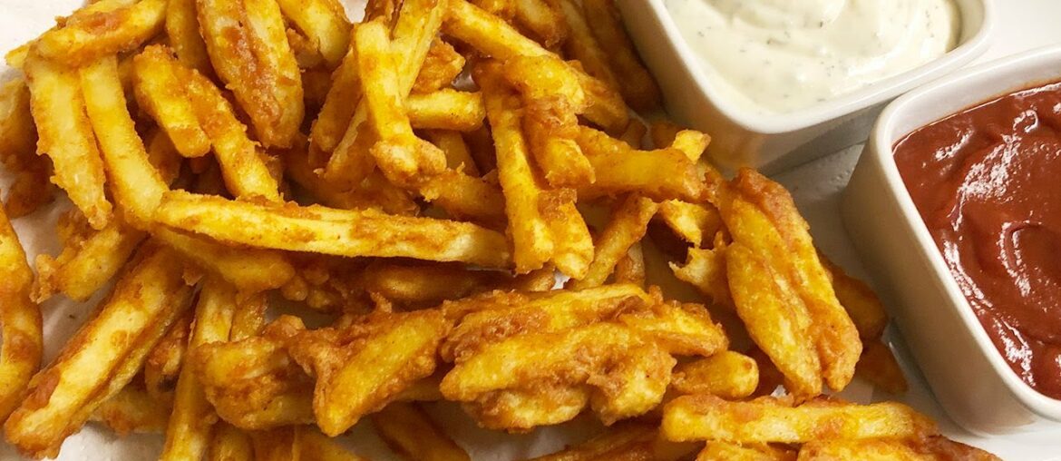 Crispy and Spicy French Fries Recipe  Homemade spicy French Fries Recipe