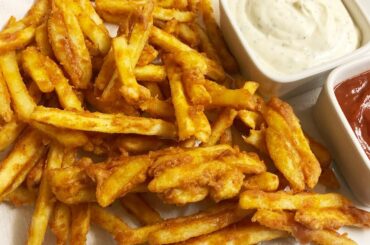 Crispy and Spicy French Fries Recipe  Homemade spicy French Fries Recipe