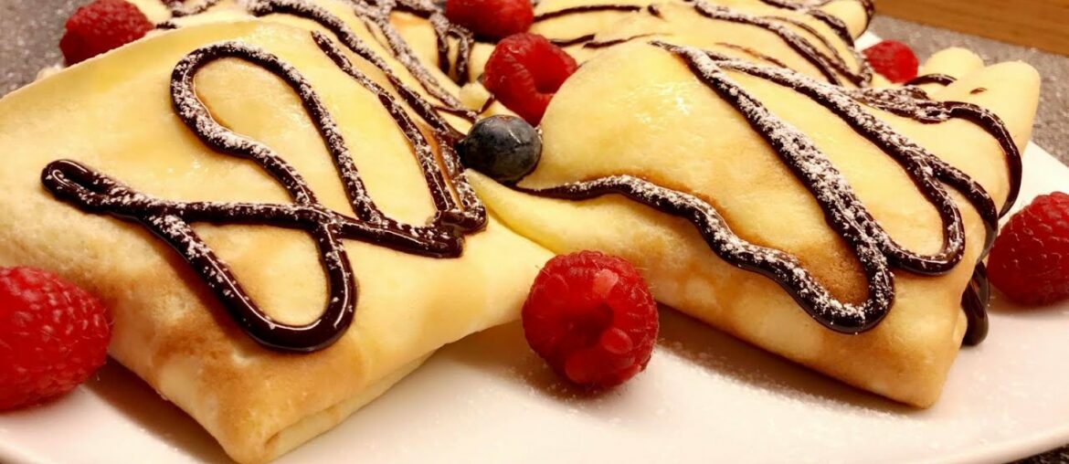 FRENCH CRÊPE recipe | AT HOME
