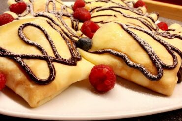 FRENCH CRÊPE recipe | AT HOME