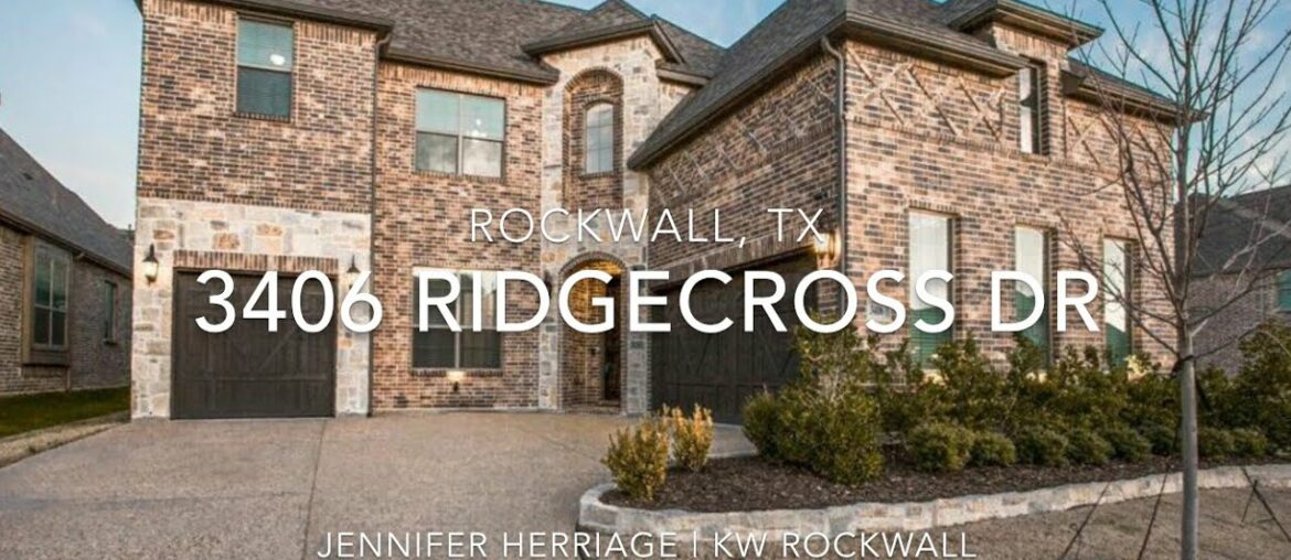 3406 Ridgecross Dr. | Rockwall, TX