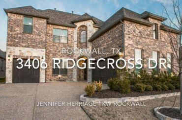 3406 Ridgecross Dr. | Rockwall, TX