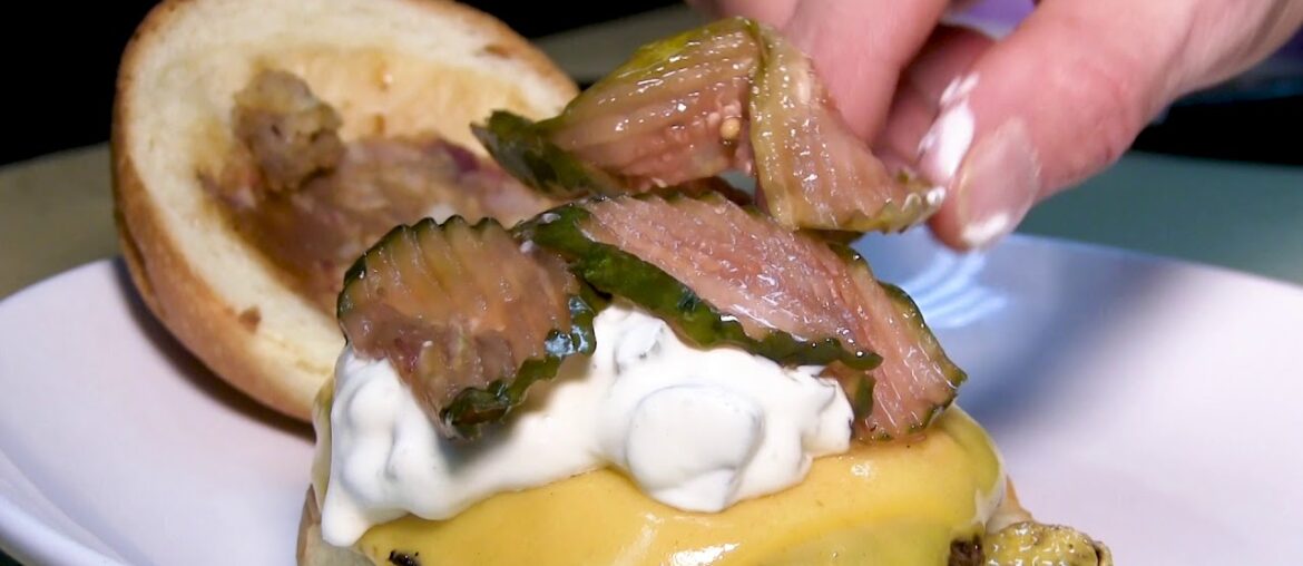 The Best Burger in NYC: Ed's Brisket Burger The Best Burger in NYC: Ed's Brisket Burger