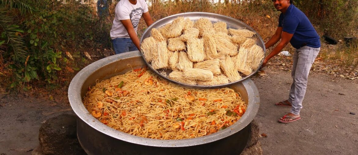 PANCIT CANTON RECIPE | HOW TO COOK FILIPINO PANCIT CANTON WITH SHRIMP and CHICKEN | GRANDPA KITCHEN