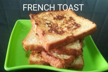 FRENCH TOAST Recipe / EASY and QUICK Recipe/Sweet Bread Omelet