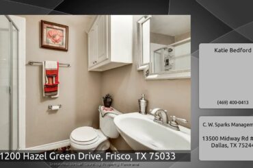 1200 Hazel Green Drive, Frisco, TX 75033