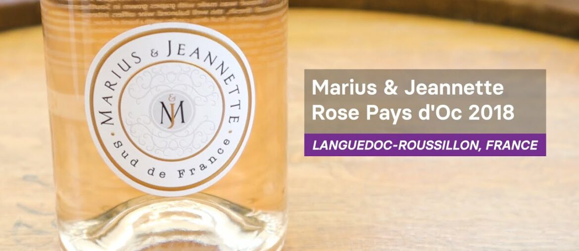 Wine Tasting French Rose: Marius & Jeannette Rose Pays d'Oc 2018