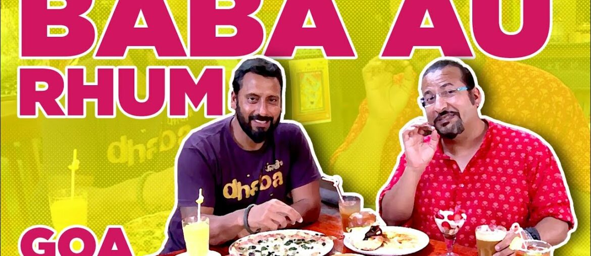 Baba Au Rhum | Best French Cafe In Goa | French Bakery | #rockyandmayur | Indias Best Restaurants