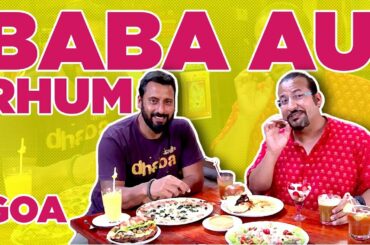 Baba Au Rhum | Best French Cafe In Goa | French Bakery | #rockyandmayur | Indias Best Restaurants