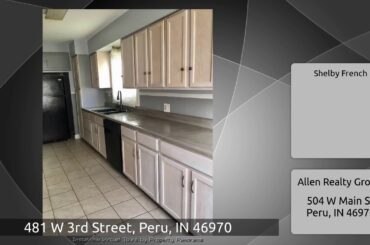 481 W 3rd Street, Peru, IN 46970