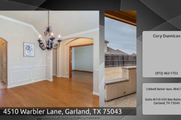 4510 Warbler Lane, Garland, TX 75043