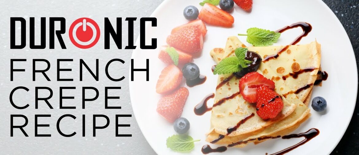 French Crepe Recipe | How To Make Crepes at Home