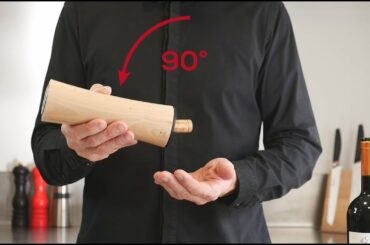 ELIS REVERSE - fully automatic wood body Peugeot electric corkscrew