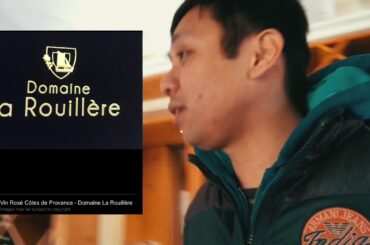 Wine tasting at DOMAINE DE ROUILLERE.