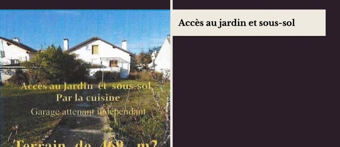 House, pavilion for sale Arnouville 95400, near Paris by owner - France- French Real Estate