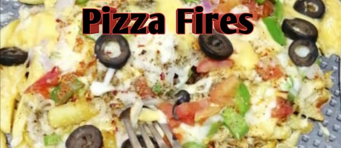 Pizza fries recipe/french fries  by vateera,s Diary