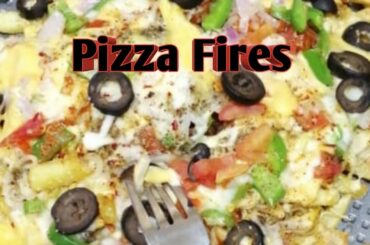 Pizza fries recipe/french fries  by vateera,s Diary