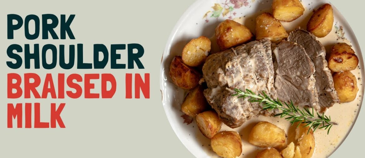 Tender pork shoulder cooked in milk recipe (makes the meat tasty, moist and delicious) Tender pork shoulder cooked in milk recipe (makes the meat tasty, moist and delicious)