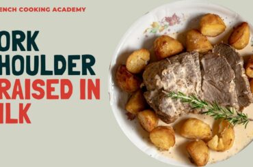 Tender pork shoulder cooked in milk recipe (makes the meat tasty, moist and delicious)