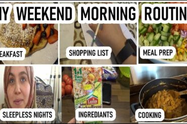 MY MORNING ROUTINE ON A WEEKEND 2020 | FRENCH TOAST RECIPE! |  MEAL PREP | CLEANING |  Marwa Chebbi
