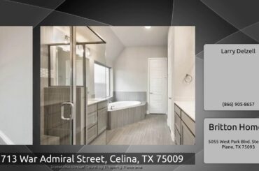 2713 War Admiral Street, Celina, TX 75009