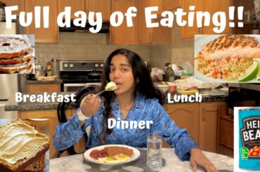 Full Day Of Eating| Simple Realistic Meals| Recipes Given!