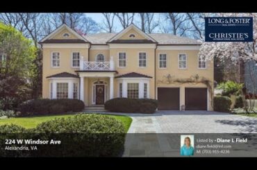Sale: 6 Beds - 6 Baths - 7188 sq ft - Alexandria - VA [$2,350,000] MLS #: VAAX242634