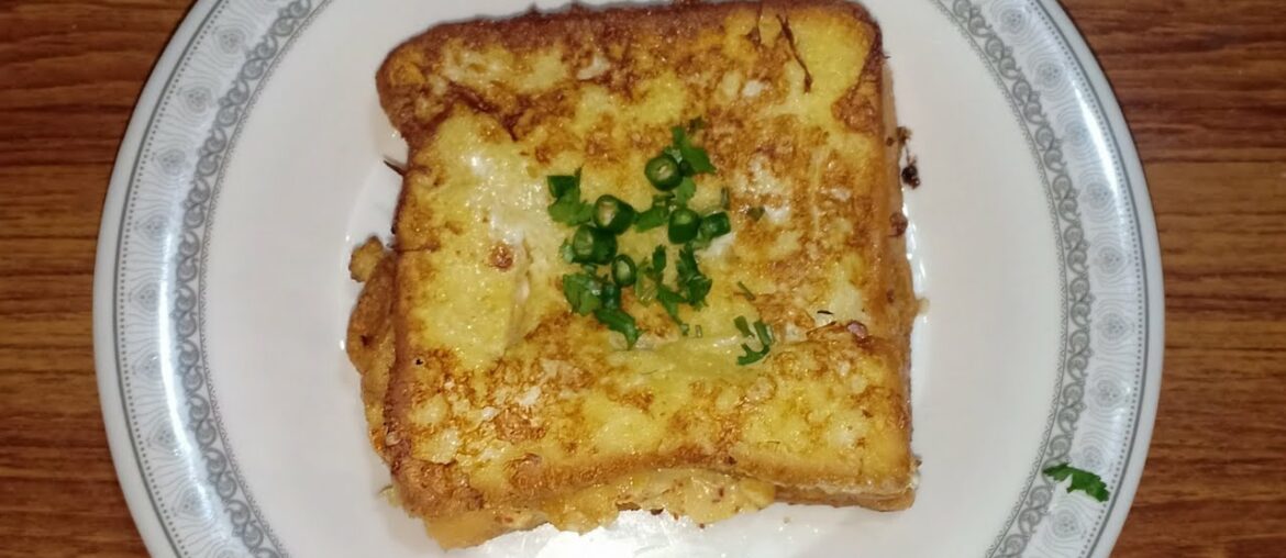 10 Minutes Cheesy French Toast/Spicy Bombay Toast Recipe by Ali drink tips  | Indian Breakfast
