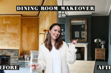 DINING ROOM 7 DAY MAKEOVER | RENOVATION VLOG | Laura Melhuish-Sprague