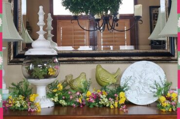 🌷 EARLY SPRING DECORATING - SPRING DECORATE WITH ME - SPRING DINING ROOM DECOR